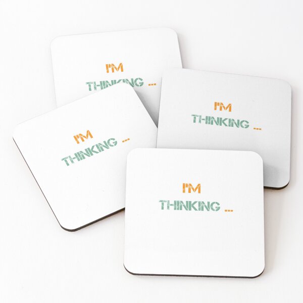 Item preview, I'm Thinking , Vintage, Funny Saying , Birthday Gift designed and sold by Soukainadesign.