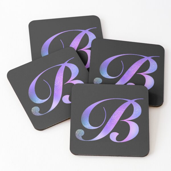 Item preview, Monogram Galaxy Cursive Letter B designed and sold by sporadicdoodlin.