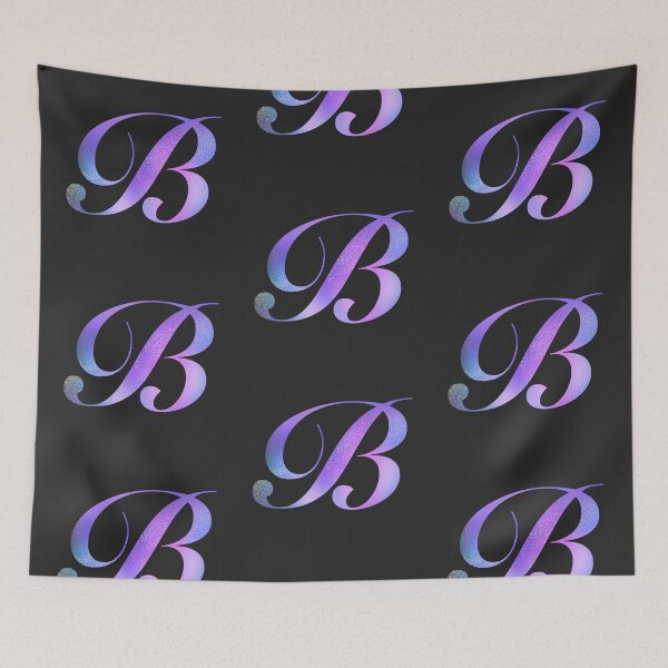 Item preview, Monogram Galaxy Cursive Letter B designed and sold by sporadicdoodlin.