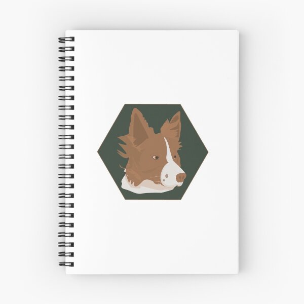 Item preview, Working Border Collie Dog on a Green Background designed and sold by CaliCreativeDesigns.