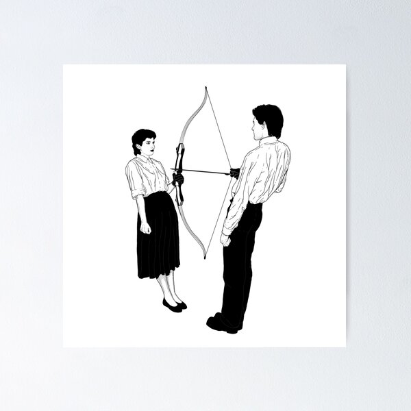 Item preview, Marina Abramovic and Ulay Rest Energy designed and sold by oxxxymoron.