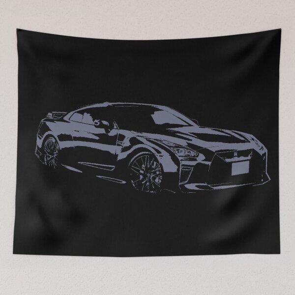 Item preview, Nissan GTR, Grey designed and sold by GlennW1.