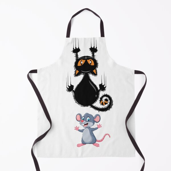 Item preview, The cat is afraid of the mouse,new design designed and sold by ESAMSTORE.