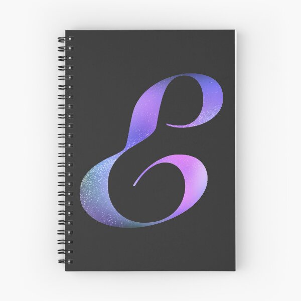 Item preview, Monogram Galaxy Cursive Letter E designed and sold by sporadicdoodlin.