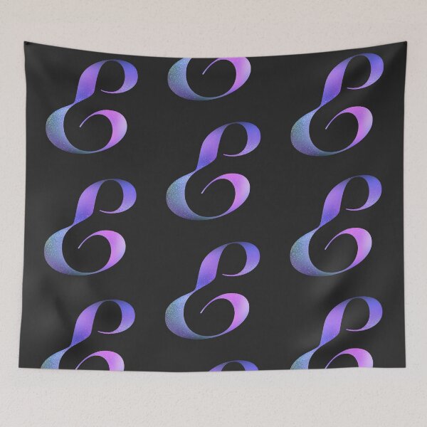 Item preview, Monogram Galaxy Cursive Letter E designed and sold by sporadicdoodlin.