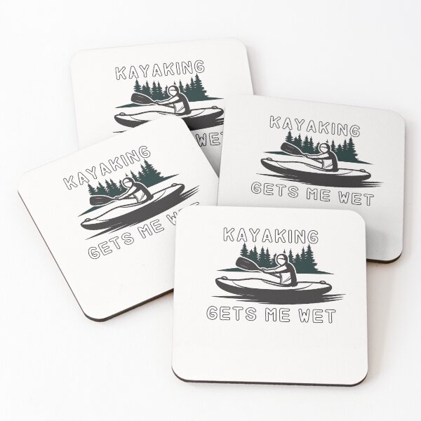 Item preview, Kayaking gets me wet  - Funny  - I love Kayaking   designed and sold by Hannah  Pillic.