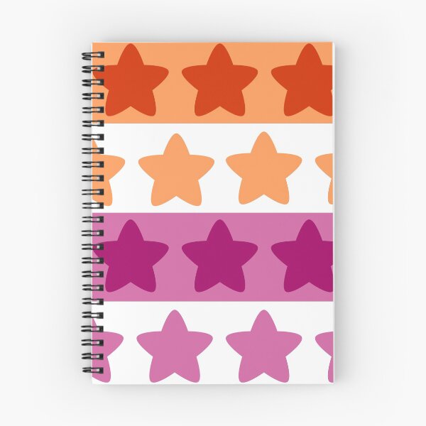 Item preview, Lesbian Pride Star Pattern designed and sold by QueerShop.