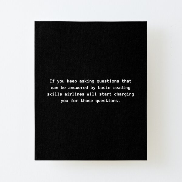Basic Reading Skills Canvas Mounted Print