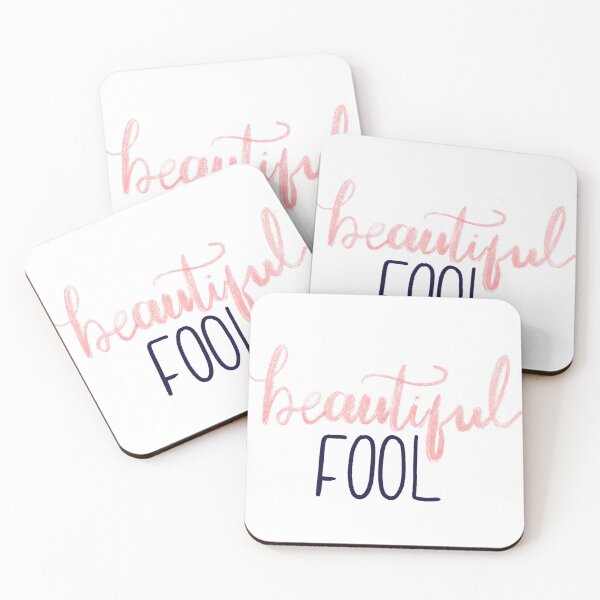 Item preview, Beautiful Fool - TS designed and sold by stickersisters.