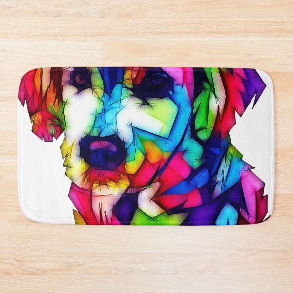 Item preview, Abstract Dog Portrait (Dark) designed and sold by MundaneVestment.