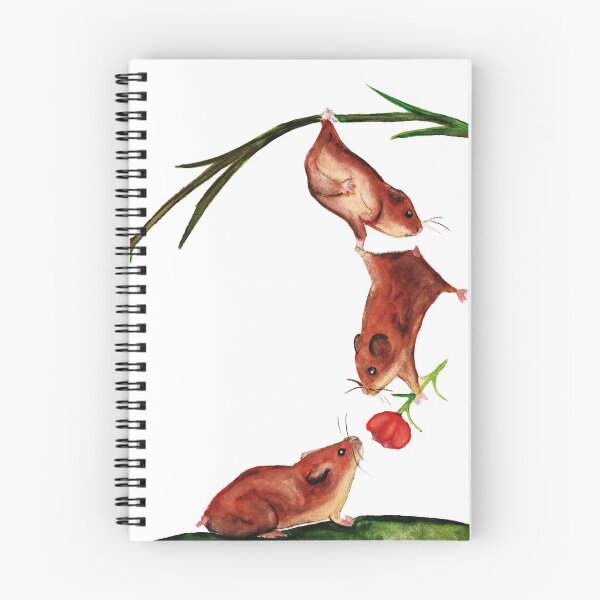 Artikelvorschau, Aquarell - Eine Blume für einen Hamster entworfen und verkauft von Karolien Kenis.