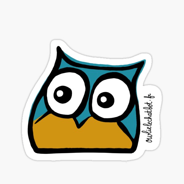Item preview, Owlie the chatbot (head) designed and sold by MentaLee.