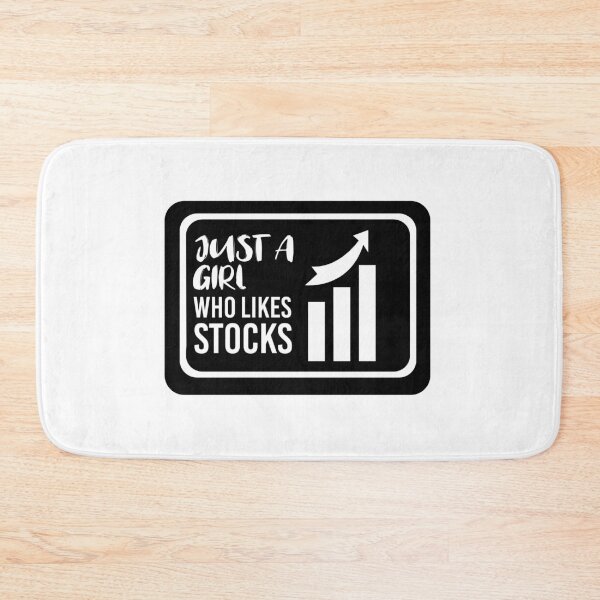 Item preview, Just a girl who likes stocks stocks stockbroker designed and sold by lsvds.