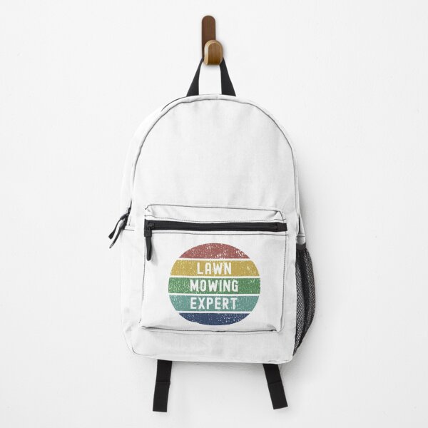 Item preview, Lawn Mowing Expert - Cool Distressed Sunset Novelty Graphic designed and sold by Dorkification.