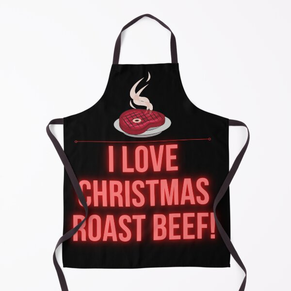 Item preview, I love Christmas roast beef! designed and sold by Viktor Kabbach.