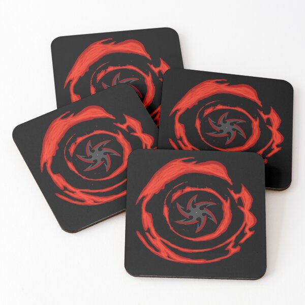 Item preview, Fire Circular Throwing Blades - Art  designed and sold by TheRedPrincess.
