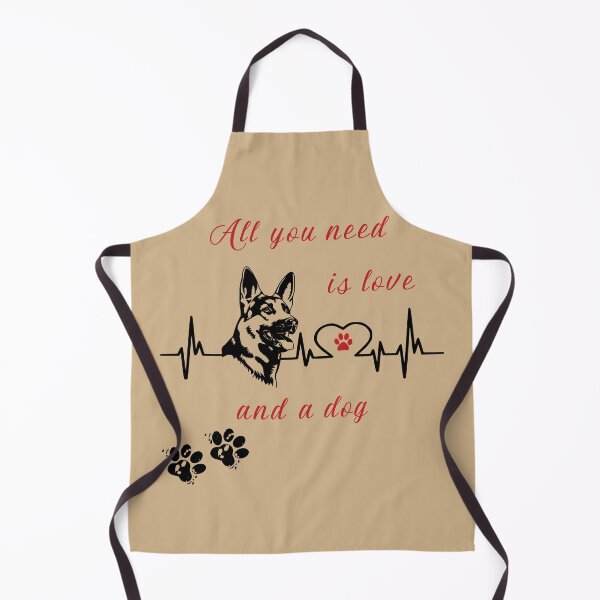 Item preview, All you Need is Love and a Dog designed and sold by The Tilted Flamingo.