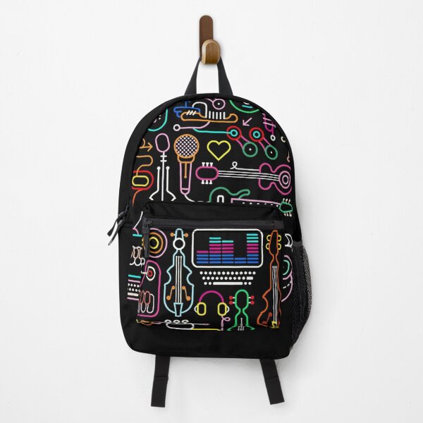 Item preview, Musical Instruments Neon Multiple Colors designed and sold by Opal Print.