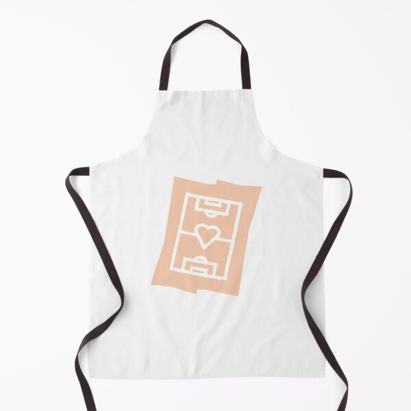 Item preview, Soccer field with a heart - trend color salmon designed and sold by 22ndbrand.