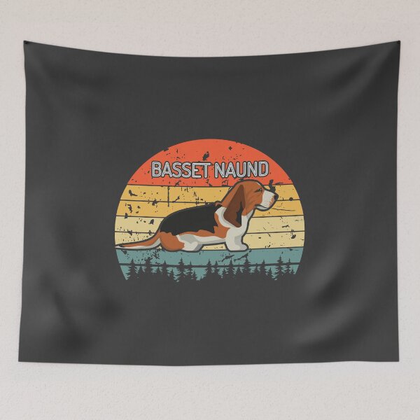 Item preview, BASSET NAUND vintage for Men Women Boys Girls Kids Dogs Lover funny Gifts ideas designed and sold by biigshow.