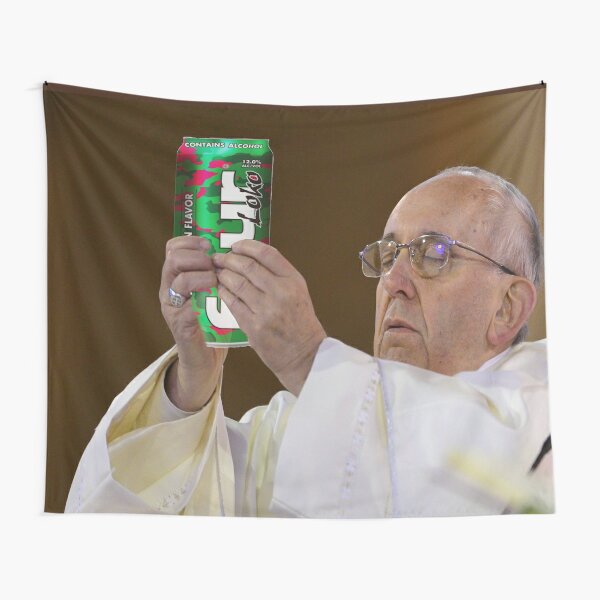 The Pope Four Loko Tapestry