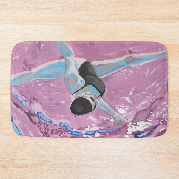 Item preview, Underwater Swimmer Painting designed and sold by Bridget Koza.