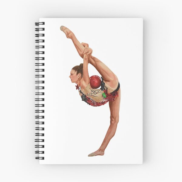 Item preview, Rhythmic Gymnastics Alexandra Soldatova Ball Backgrab designed and sold by rhythmicdrawing.