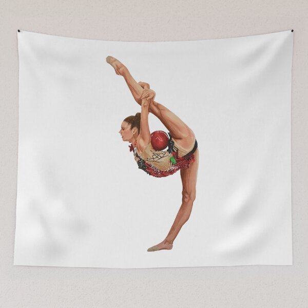 Item preview, Rhythmic Gymnastics Alexandra Soldatova Ball Backgrab designed and sold by rhythmicdrawing.