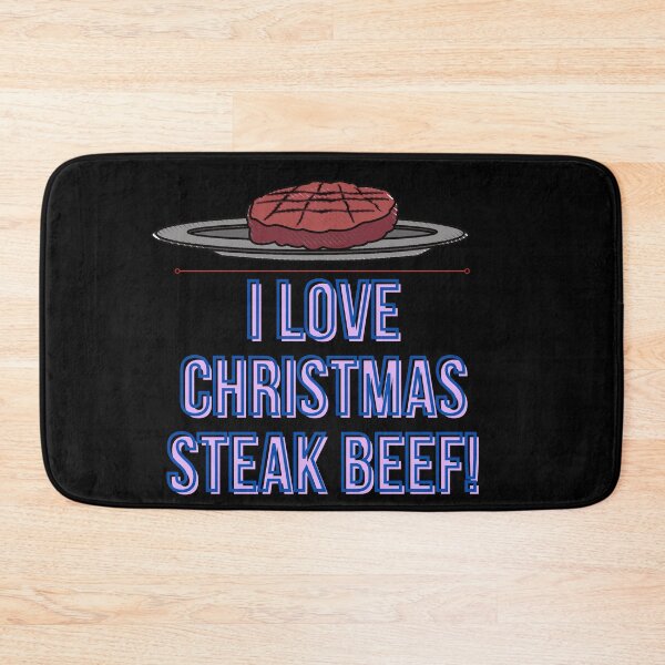 Item preview, I love Christmas steak beef! designed and sold by Viktor Kabbach.