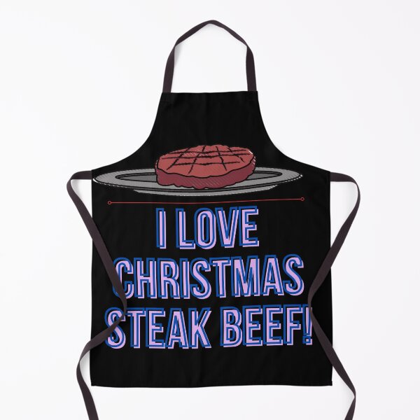 Item preview, I love Christmas steak beef! designed and sold by Viktor Kabbach.