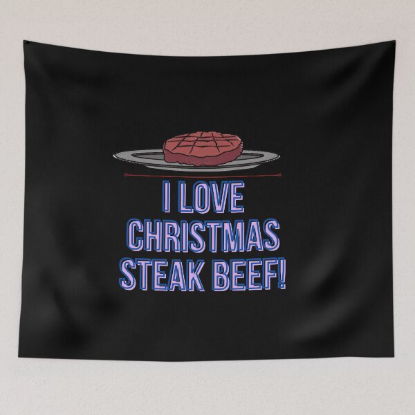 Item preview, I love Christmas steak beef! designed and sold by Viktor Kabbach.