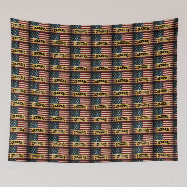 Item preview, Army Ranger School Tab - American Flag designed and sold by Your Treasures.