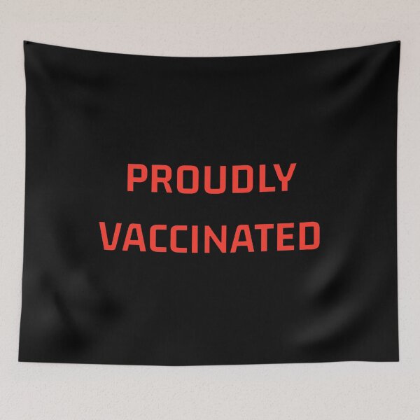 Item preview, Proudly Vaccinated designed and sold by Inspirationmotivation.