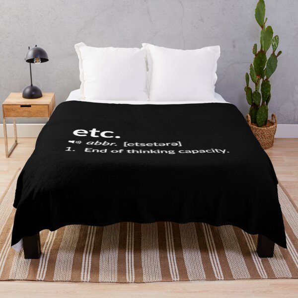 Item preview, Funny Definition: Etc. designed and sold by T-ShirtGuy.