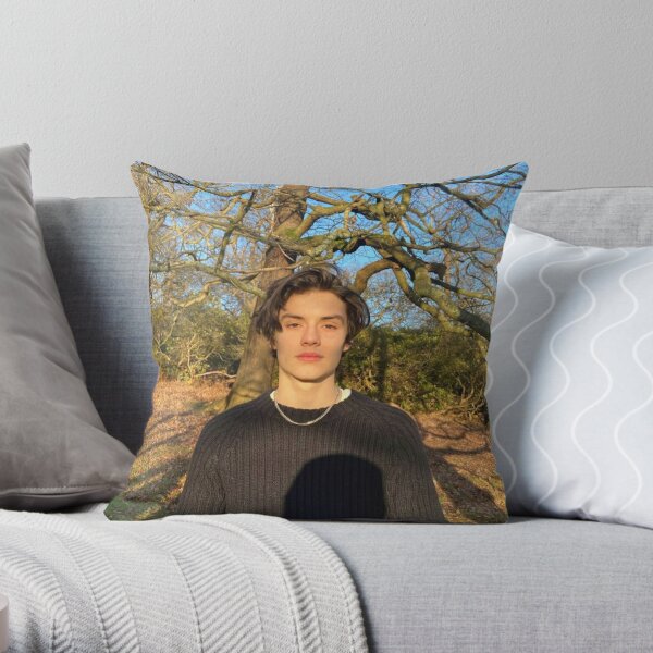 Louis Partridge Gift Throw Pillow for Sale by hoonlin39