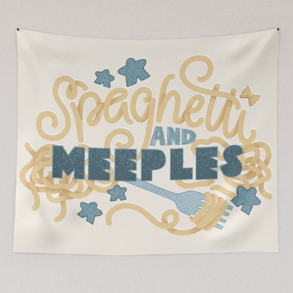 Item preview, Spaghetti and Meeples designed and sold by polliadesign.