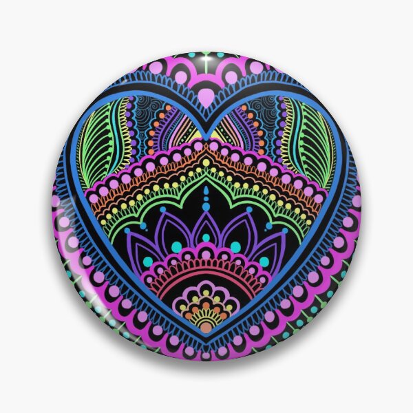 Item preview, Neon Doodle Heart designed and sold by Shantall  Alam.