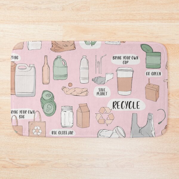 Item preview, Zero waste save planet designed and sold by Milatoo.