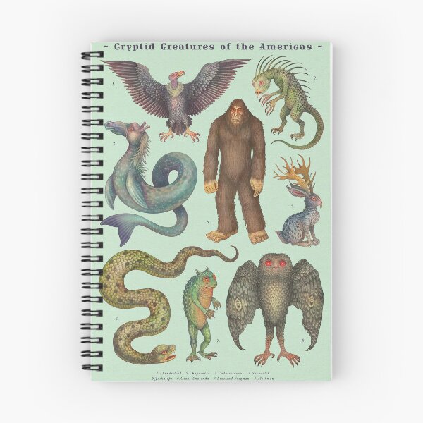 Item preview, Cryptids of the Americas, Cryptozoology species designed and sold by Cabinet Of Curiosities by Vlad.