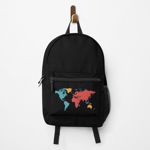 Item preview, Colorful World Map the colorful world map Planet earth map designed and sold by Trenddesigns24.