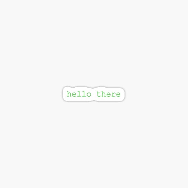 Vista previa del artículo con la obra «Hola a todos», diseñado y vendido por Devvvon.