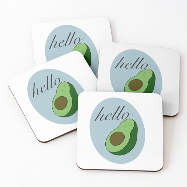 Item preview, Hello avocado  designed and sold by PaintingsByKF.