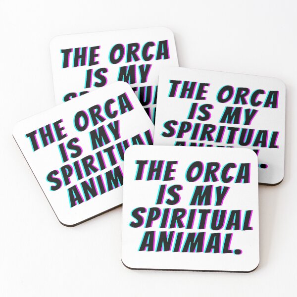 Item preview, The orca is my spiritual animal funny orca  designed and sold by OneTimeEngineer.