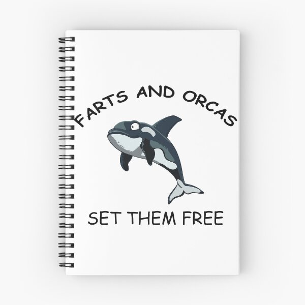Item preview, FARTS AND ORCAS SET THEM FREE designed and sold by 24FAHSION.