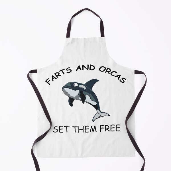 Item preview, FARTS AND ORCAS SET THEM FREE designed and sold by 24FAHSION.