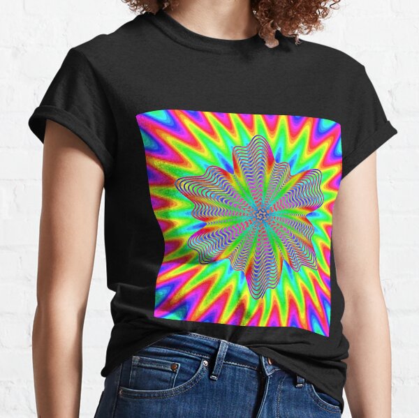 Trippy Decorative Pattern Classic T-Shirt