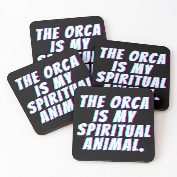 Item preview, The orca is my spiritual animal funny orca  designed and sold by OneTimeEngineer.