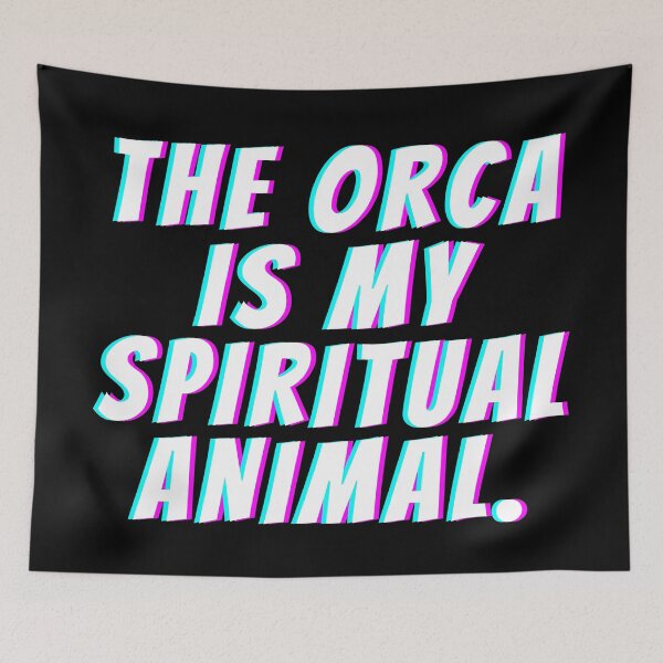 Item preview, The orca is my spiritual animal funny orca  designed and sold by OneTimeEngineer.
