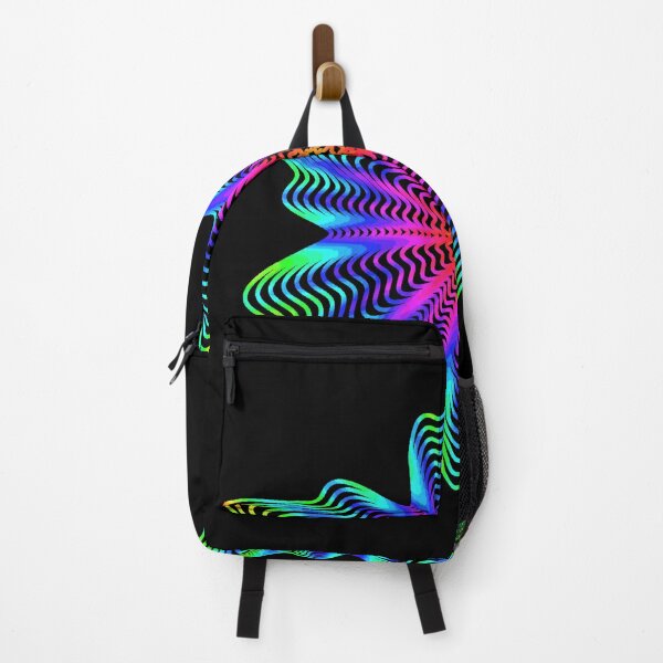 Trippy Decorative Pattern Backpack