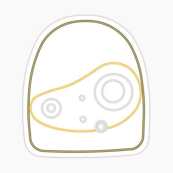 robot head Sticker